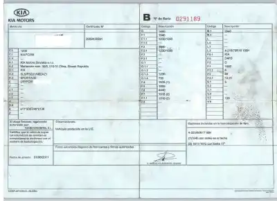 Veicolo di demolizione kia sportage iii (sl) 1.7 crdi dell'anno 2011 alimentato d4fd