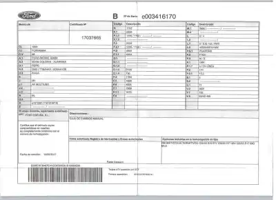 Scrapping Vehicle ford kuga ii (dm2) 2.0 tdci of the year 2018 powered t7ma