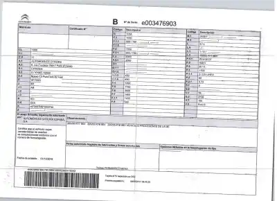 Утилизация автомобиля citroen c3 iii (sx) 1.2 vti 82 года 2017 питание hm01