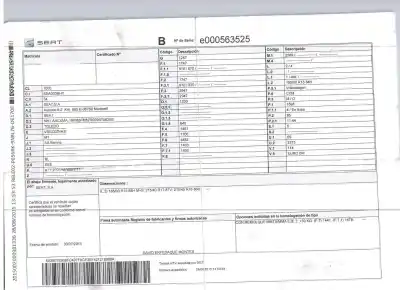 Утилизация автомобиля seat toledo iv (kg3) 1.6 tdi года 2015 питание cxm