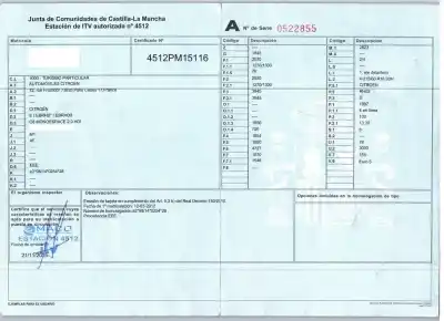 Scrapping Vehicle citroen c8 (ea_, eb_) 2.0 hdi 135 of the year 2012 powered rh02