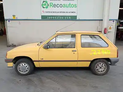 Veicolo di demolizione opel corsa a fastback (s83) 1.2 s (f08, m08, f68, m68) dell'anno 1987 alimentato 12st