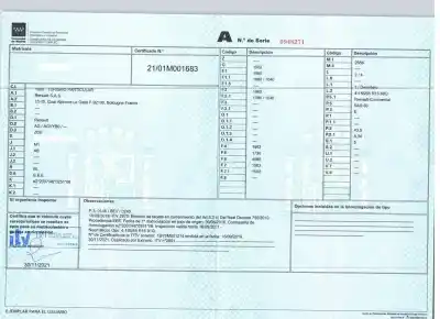 Veículo de Sucata renault zoe (bfm_) zoe do ano 2016 alimentado 5aq601