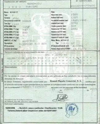 Здавання транспортного засобу renault modus / grand modus (f/jp0_) 1.4 (jp01, jp0j) року 2005 потужний k4jg7