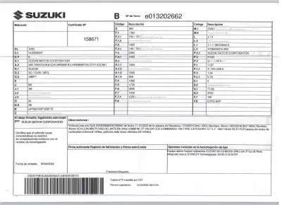 Здавання транспортного засобу suzuki swift v (az) 1.2 hybrid (mild hybrid) (a2l412) року 2022 потужний k12d