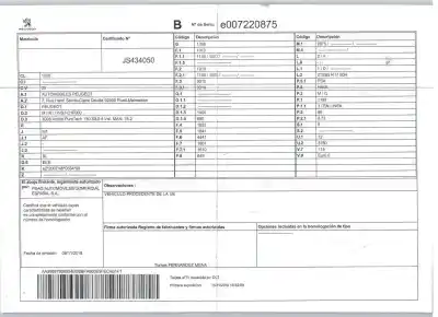 Véhicule à la ferraille peugeot 3008 suv (mc_, mr_, mj_, m4_) 1.2 thp/ puretech 130 (mrhnsm, mrhnsu, mrhnsj, mrhnyw,... de l'année 2018 alimenté hn05