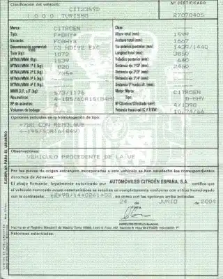 Здавання транспортного засобу citroen c3 i (fc_, fn_) 1.4 16v hdi року 2004 потужний 8hy