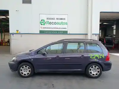 Утилизация автомобиля peugeot 307 break / sw (s1) 2.0 hdi cat года 2003 питание rhy