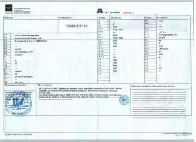 Утилизация автомобиля mazda 6 hatchback (gh) 2.2 mzr-cd (gh10) года 2009 питание r2