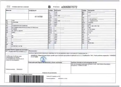 Sloopvoertuig hyundai ioniq (ae) 1.6 gdi hybrid van het jaar 2019 aangedreven g4le