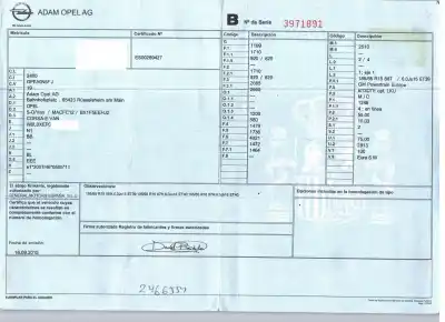 Здавання транспортного засобу opel corsa e (x15) 1.3 cdti (08, 68) року 2015 потужний b13dte