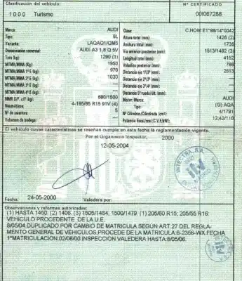 Здавання транспортного засобу audi a3 (8l1) 1.8 t року 2000 потужний aqa