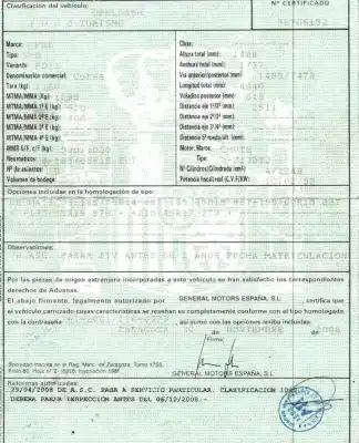 Утилизация автомобиля opel corsa d (s07) 1.3 cdti (l08, l68) года 2006 питание z13dtj