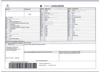 Утилизация автомобиля peugeot 2008 ii (ud_, us_, uy_, uk_) 1.2 puretech 100 года 2020 питание hn05