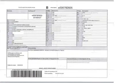 Veículo de Sucata lexus ct (zwa10_) 200h (zwa10_) do ano 2018 alimentado 2zr