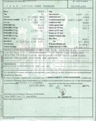 Здавання транспортного засобу audi q7 (4lb) 3.0 tdi quattro року 2006 потужний bug