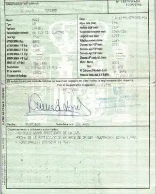 Veicolo di demolizione audi a6 berlina (4b2) 2.5 v6 24v tdi dell'anno 1998 alimentato afb