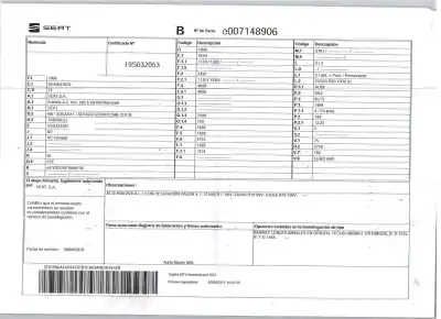 Veículo de Sucata seat tarraco (kn2) 2.0 tsi 4drive do ano 2019 alimentado dkza
