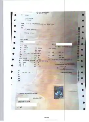 Scrapping Vehicle fiat 500 (312_) 1.2 (312axa1a) of the year 2013 powered 169a4000