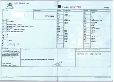 Veículo de Sucata citroen c4 cactus 1.6 bluehdi 100 do ano 2015 alimentado bh02