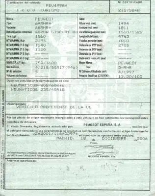 Здавання транспортного засобу peugeot 407 sw (6e_, 6d_) 2.0 hdi 135 року 2006 потужний rhr Здавання транспортного засобу peugeot 407 sw (6e_, 6d_) 2.0 hdi 135 року 2006 потужний rhr