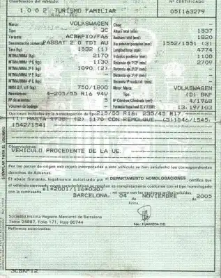 Здавання транспортного засобу volkswagen passat b6 variant (3c5) 2.0 tdi року 2005 потужний bkp