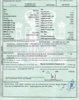 Здавання транспортного засобу mazda cx-5 (ke, gh) 2.2 d awd (ke102) року 2012 потужний sh