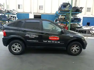 Véhicule à la ferraille ssangyong actyon 2.0 td cat de l'année 2006 alimenté d20dt