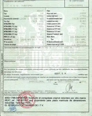 Здавання транспортного засобу seat leon (1m1) 1.9 tdi року 2004 потужний arl Здавання транспортного засобу seat leon (1m1) 1.9 tdi року 2004 потужний arl