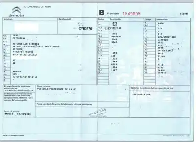 Здавання транспортного засобу citroen c4 lim. 1.6 16v року 2013 потужний 5f01