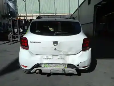 Veículo de Sucata dacia sandero 0.9 tce cat do ano 2018 alimentado h4bb410
