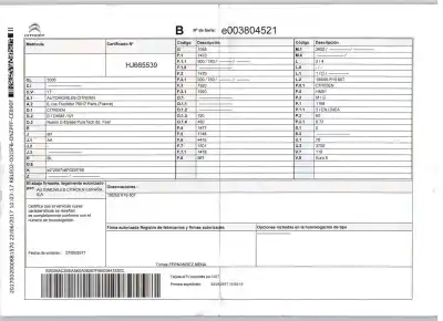 Scrapping Vehicle citroen c-elysee (dd_) 1.2 vti 82 of the year 2017 powered hm01