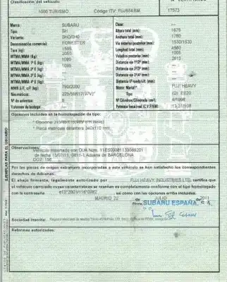 Veículo de Sucata subaru forester (sh_) 2.0 d awd (shh) do ano 2011 alimentado ee20