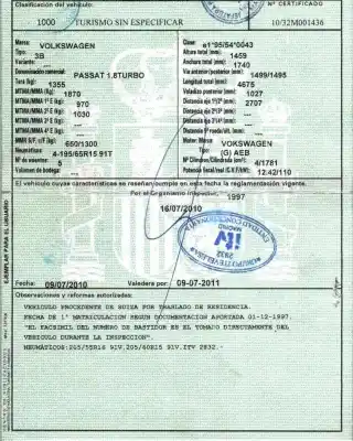 Утилизация автомобиля volkswagen passat variant (3b5) 1.8 20v turbo года 1997 питание aeb