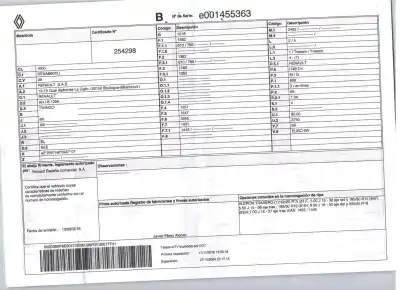 Утилизация автомобиля renault twingo iii (bcm_, bca_) 0.9 tce 90 года 2016 питание h4bc401