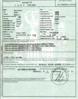Утилизация автомобиля hyundai i30 (fd) 1.6 crdi года 2010 питание 4fb