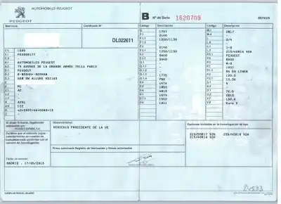 Veicolo di demolizione peugeot 508 sw i (8e_) 2.0 hdi dell'anno 2013 alimentato rh02