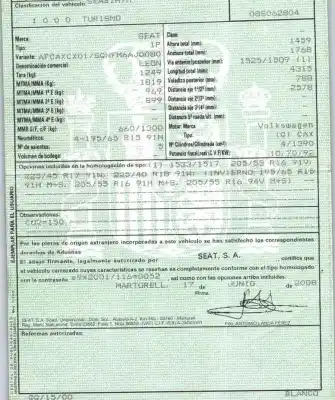 Veículo de Sucata seat leon (1p1) 1.4 tsi do ano 2008 alimentado caxc