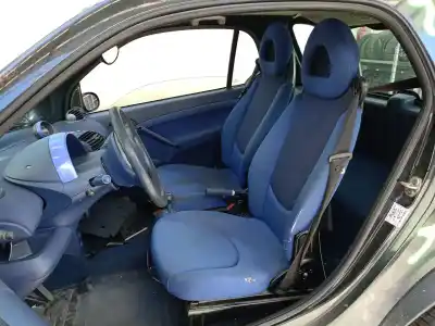 Veículo de Sucata smart coupe 0.6 turbo cat do ano 2000 alimentado m 160 e6al b03,m 160.910