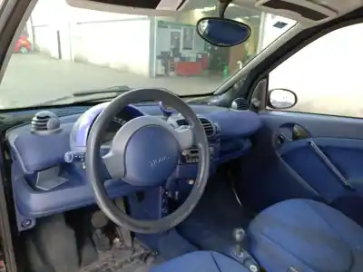 Veículo de Sucata smart coupe 0.6 turbo cat do ano 2000 alimentado m 160 e6al b03,m 160.910