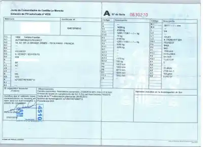 Veículo de Sucata peugeot 508 sw i (8e_) 1.6 hdi do ano 2013 alimentado 9h05