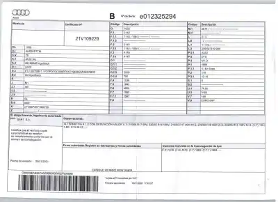 Утилизация автомобиля audi q3 (f3b) 35 tdi года 2021 питание dtsb