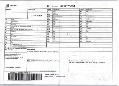 Scrapping Vehicle seat toledo iv (kg3) 1.6 tdi of the year 2015 powered cxma