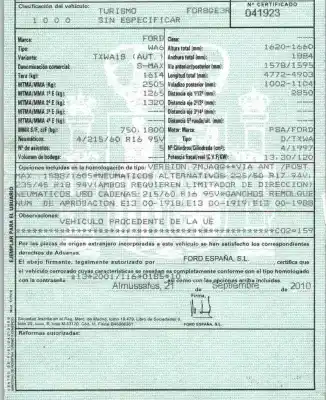 Здавання транспортного засобу ford s-max (wa6) 2.0 tdci року 2010 потужний txwa