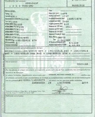 Здавання транспортного засобу opel corsa d (s07) 1.2 (l08 l68) року 2009 потужний z12xep