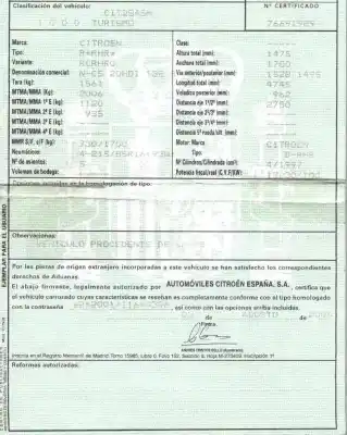 Veículo de Sucata citroen c5 berlina 2.0 hdi cat (rhr / dw10bted4) do ano 2005 alimentado rhr