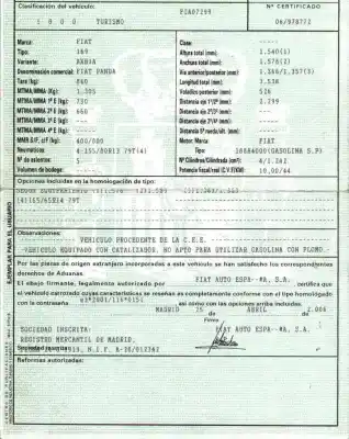 Scrapping Vehicle fiat panda (169) 1.2 8v dynamic of the year 2006 powered 188a4000