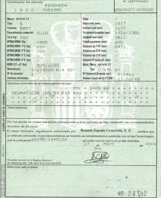 Утилизация автомобиля renault clio ii fase ii (b/cb0) 1.5 dci diesel 65 cv / 48 kw года 2004 питание k9ka704