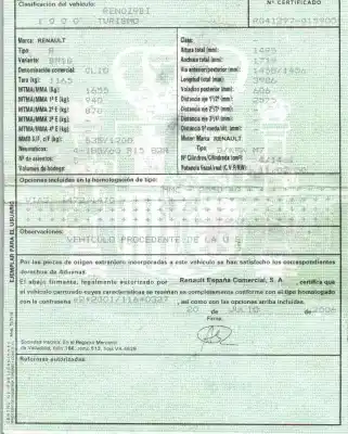 Veículo de Sucata renault clio iii 1.5 dci diesel do ano 2006 alimentado k9km768