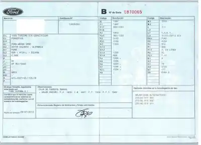 Scrapping Vehicle ford c-max ii (dxa/cb7, dxa/ceu) 1.0 ecoboost of the year 2013 powered m1da